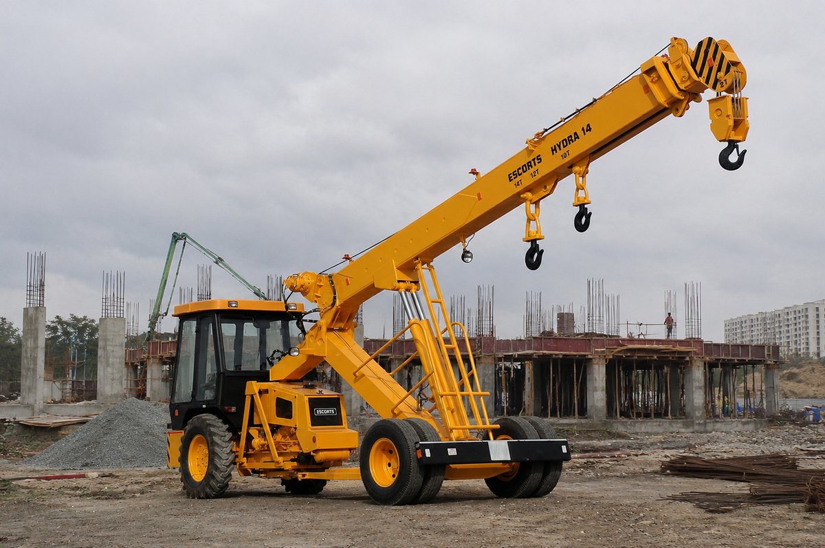 Crane & Hydra on hire — YUVAL Enterprise