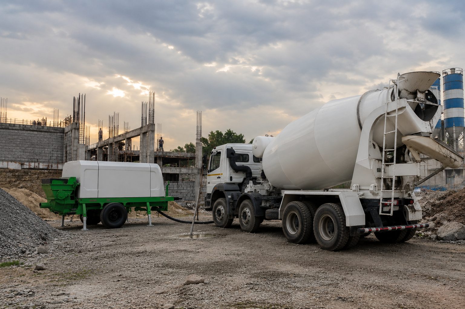 Transit Mixer & Concrete Pump — YUVAL Enterprise
